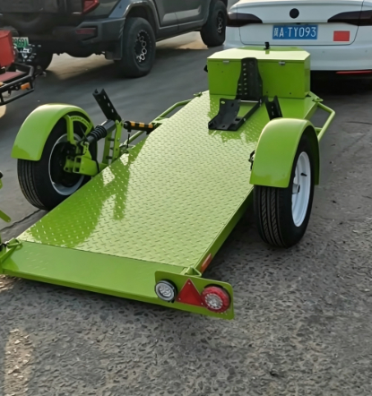 モデル 100 セミドロップ油圧リフト オートバイ トレーラー